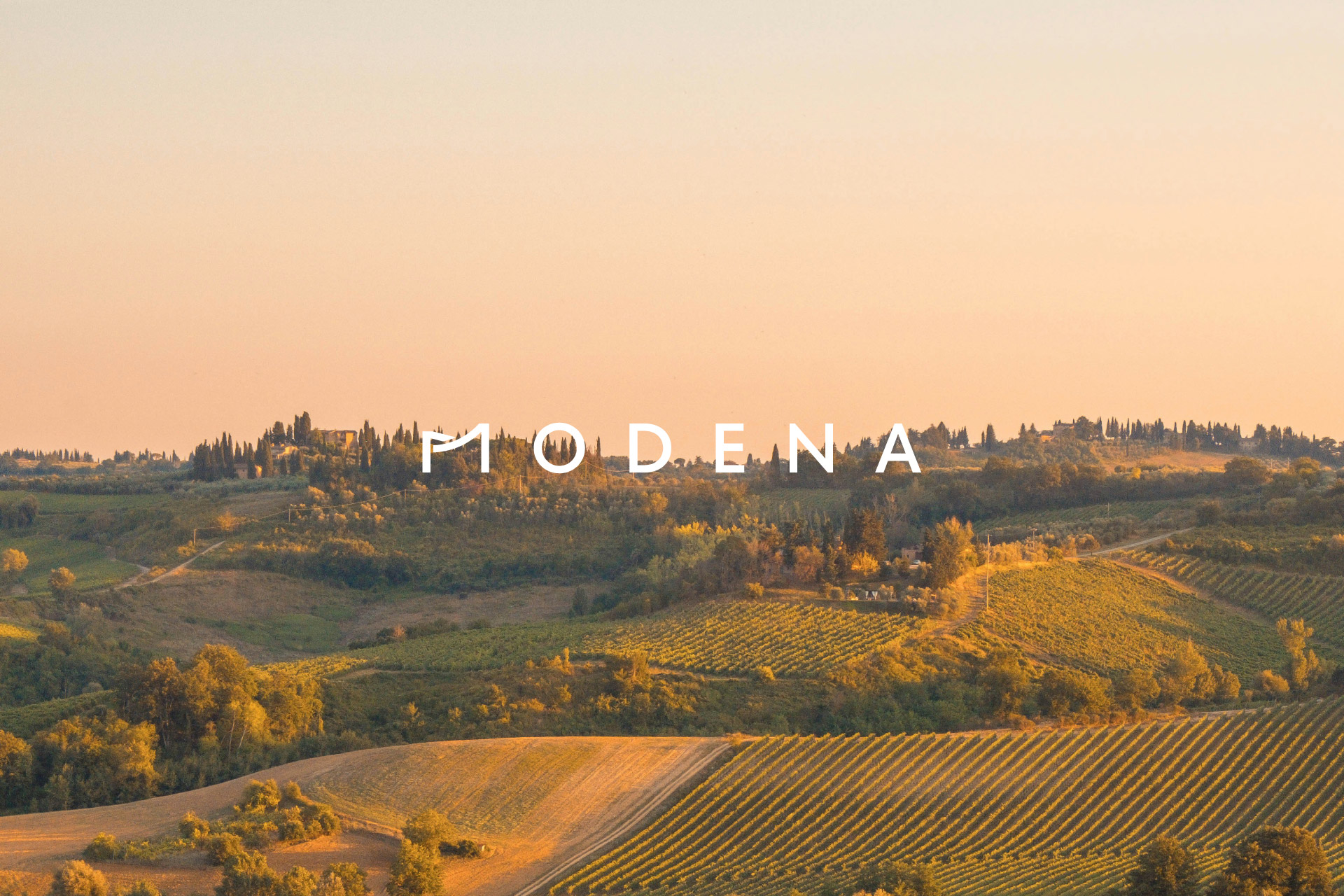 Modena brand design by Hue Studio